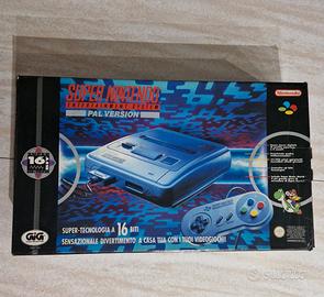 Super Nintendo SNES Versione Pal 1chip GIG 