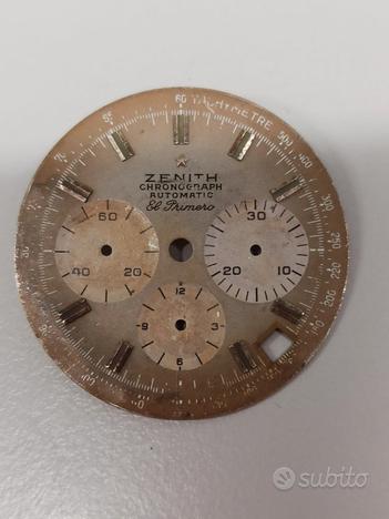 Quadrante Zenith El Primero dial vintage, usato usato  Rovigo