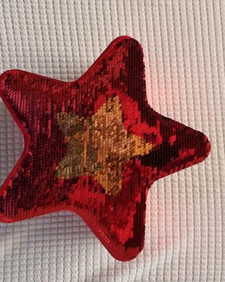 scatola di latta metallica a forma di stella Lindt