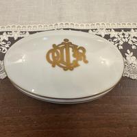 Scatola ovale in porcellana Limoges Christian Dior