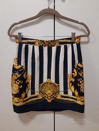 Gonna vintage Renato Nucci Paris in pura seta