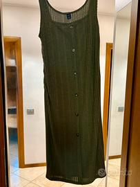 Abito premaman Shein col. Verde militare con magli