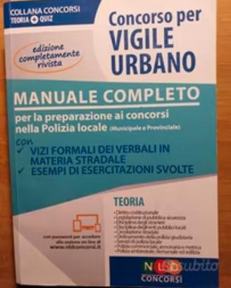 Manuale concorso Polizia municipale