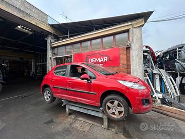 RICAMBI PEUGEOT 207 ANNO 2010 36000km KFV 73CV