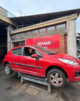 RICAMBI PEUGEOT 207 ANNO 2010 36000km KFV 73CV