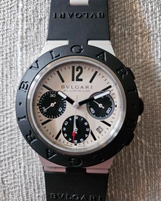 BULGARI ALUMINIUM con Pochette Viaggio come nuovo