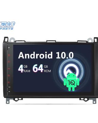 RADIO GPS ANDROID 14 PER MERCEDES CLASSE A B VITO 