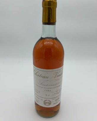 Bottiglia di vino Château Violet Sauternes 1982