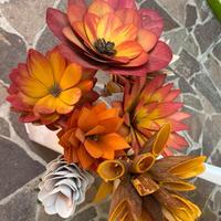 Fiori stelo lungo in legno