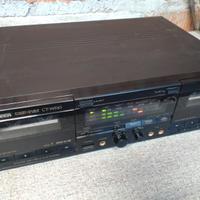 Stereo Pioneer double cassette deck CT-W510