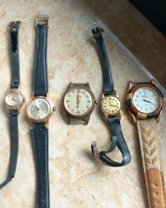 lotto orologi vintage