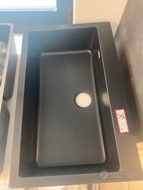 Lavello nero Schock 79x50