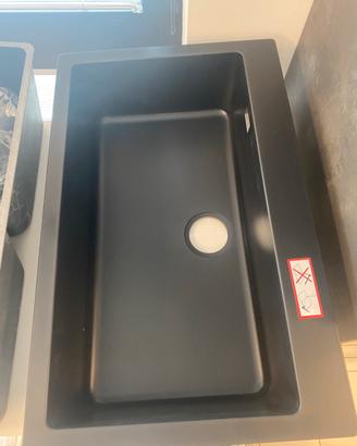 Lavello nero Schock 79x50