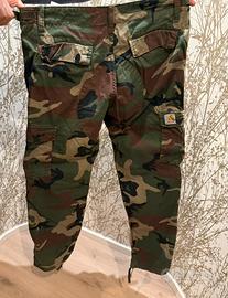 Cargo carhartt mimetico militare