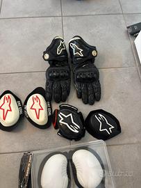 Guanti Alpinestars gp pro e saponette