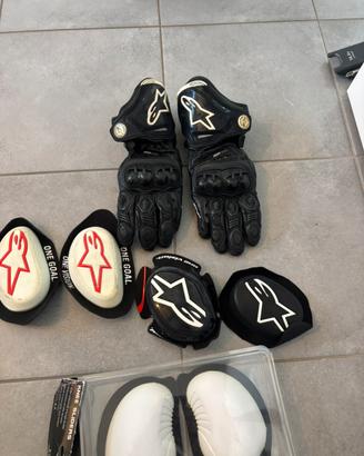 Guanti Alpinestars gp pro e saponette