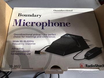 MICROFONO A CONDENSATORE RADIO SHACK