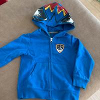 Felpa bimbo 3/4 anni Benetton astronauta