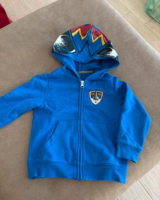 Felpa bimbo 3/4 anni Benetton astronauta