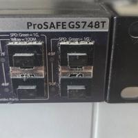 Switch 48 porte Netgear switch PROSAFE GS748T 