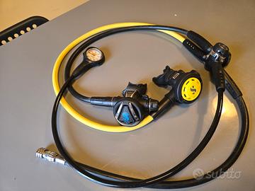 set Scubapro erogatori con manometro