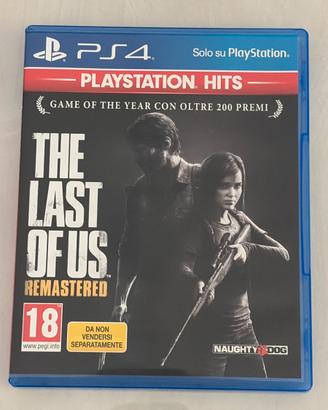 The last of us remastered PS4