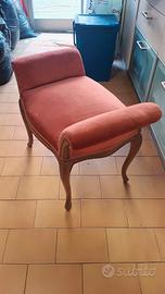 panchetto sgabello d'epoca 