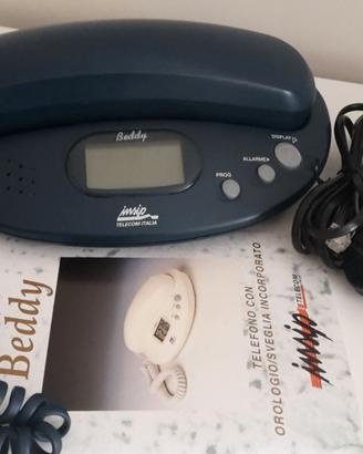 TELEFONO FISSO con sveglia incorporata