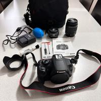 Canon EOS 1200D con accessori