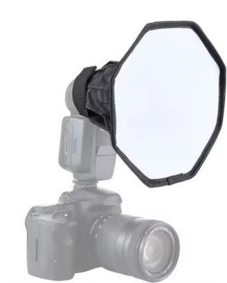 Softbox per flash universale - nuovo - 20 cm