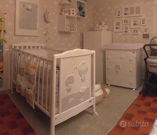 Cameretta Pali Bonnie Neonato Bambino Bambina