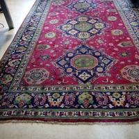 Tappeto persiano Tabriz cm303x198 come nuovo