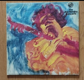 LP doppio The Jimi Hendrix Concerts del 1982