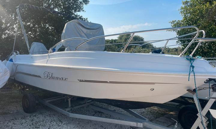 Blumax 2024 +mercury 40+ carrello