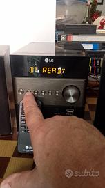 LG compatto,  CD, RADIO FM, BT, USB.