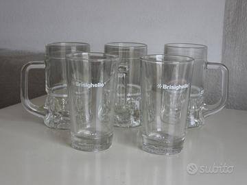 Lotto 5 bicchieri di cui 3 ex Nutella