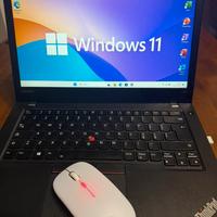 Lenovo Tinkpad 16 GB ram  SSD 256 batteria nuova