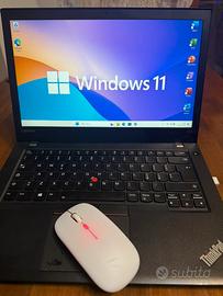 Lenovo Tinkpad 16 GB ram  SSD 256 batteria nuova