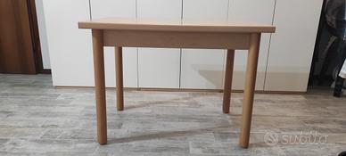Tavolo/Scrivania 110o150 x 70 h80 allungabile