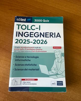 Libro per preparazione tolc i