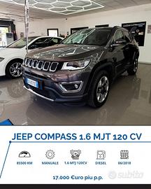 Jeep Compass 1.6 Multijet II 2WD Limited