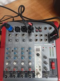 Impianto mixer-audio professionale 