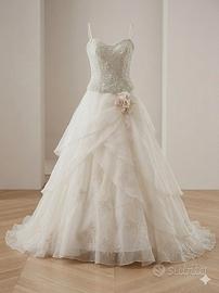 abito sposa panna taglia 44  boutique cerimonia 