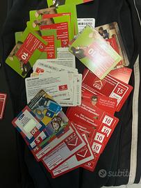 ricariche telefoniche vecchie usate