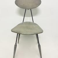 Sedia in legno e ferro - Contemporanea