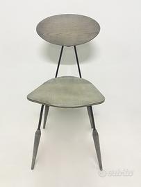 Sedia in legno e ferro - Contemporanea