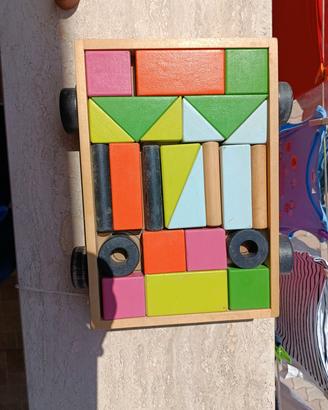giochi Montessori in legno 