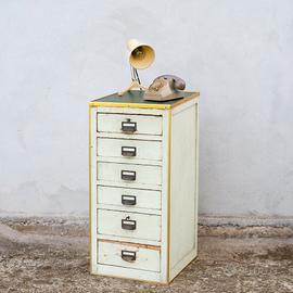Cassettiera industriale anni 40