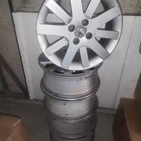 Cerchi Peugeot da 17 pollici originali
