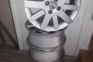 Cerchi Peugeot da 17 pollici originali